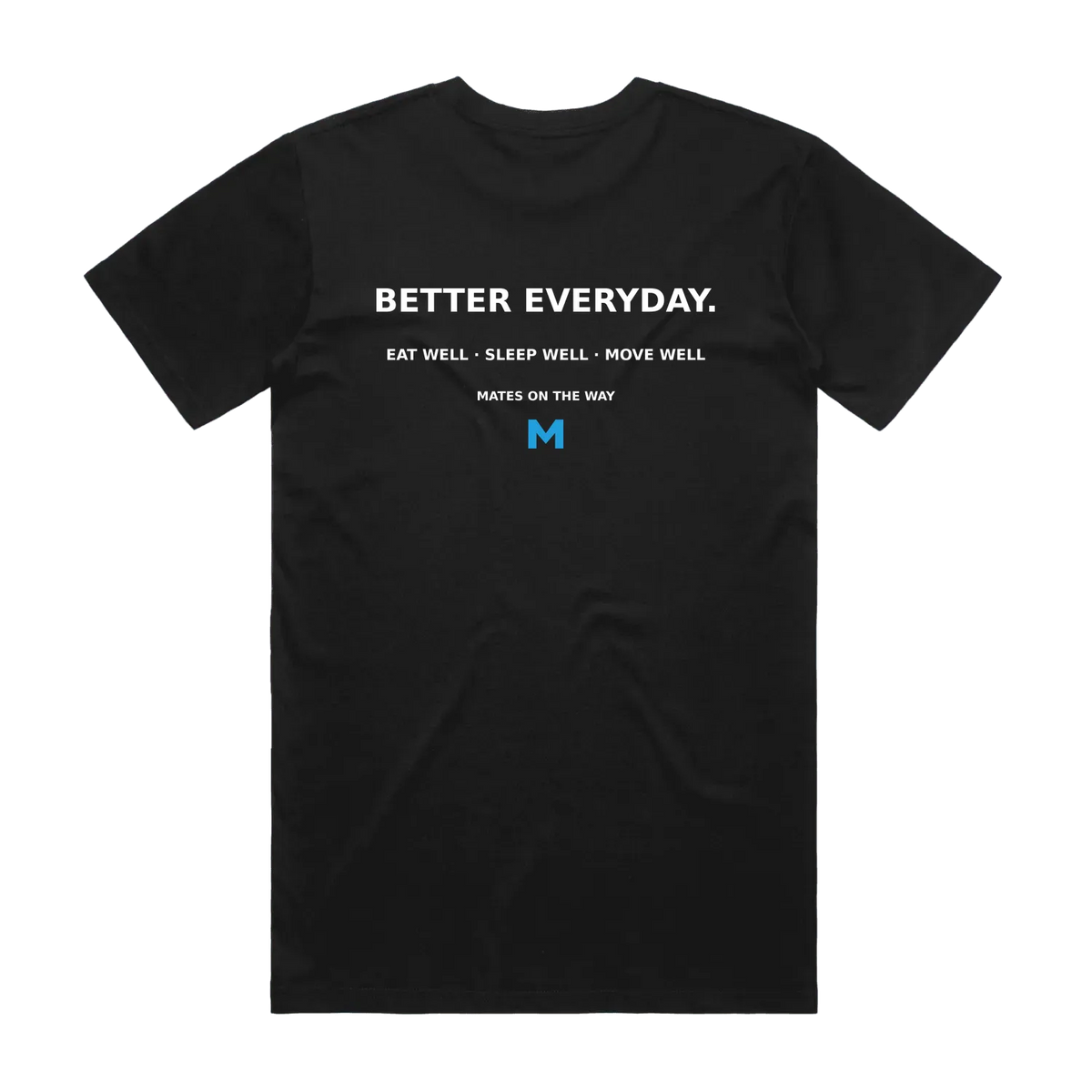 Better Everyday Tee black back view